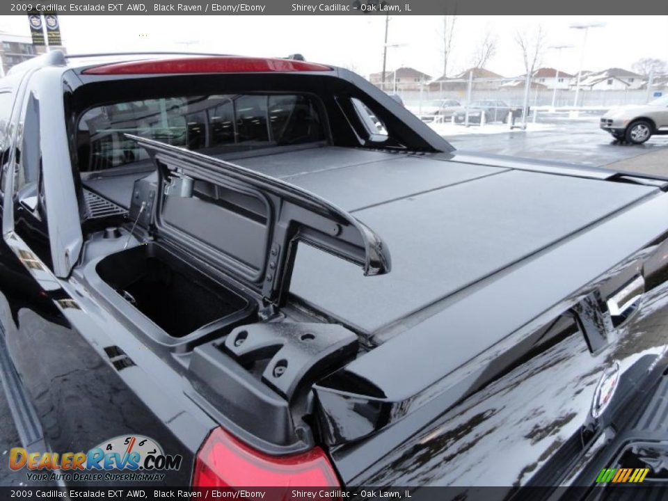 2009 Cadillac Escalade EXT AWD Black Raven / Ebony/Ebony Photo #21