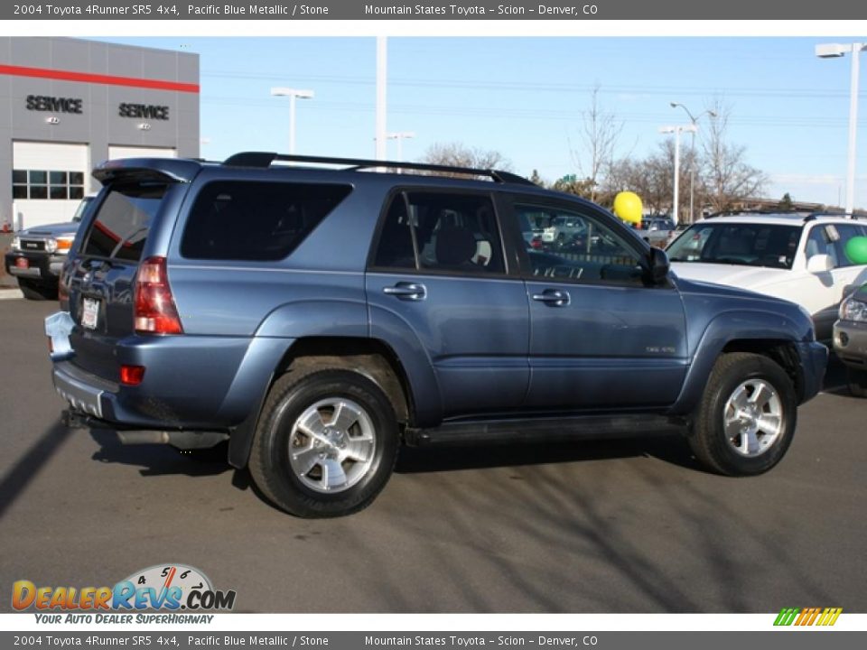 2004 Toyota 4Runner SR5 4x4 Pacific Blue Metallic / Stone Photo #2