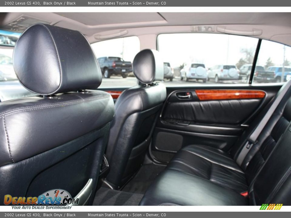 Black Interior - 2002 Lexus GS 430 Photo #10