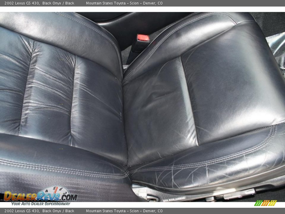 2002 Lexus GS 430 Black Onyx / Black Photo #12