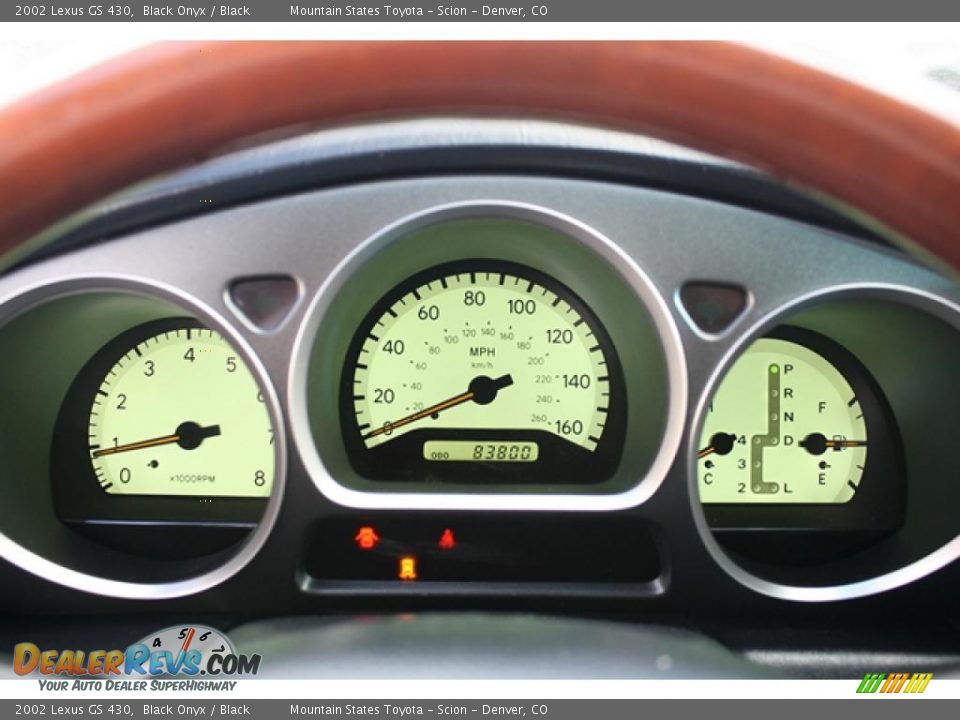 2002 Lexus GS 430 Gauges Photo #18