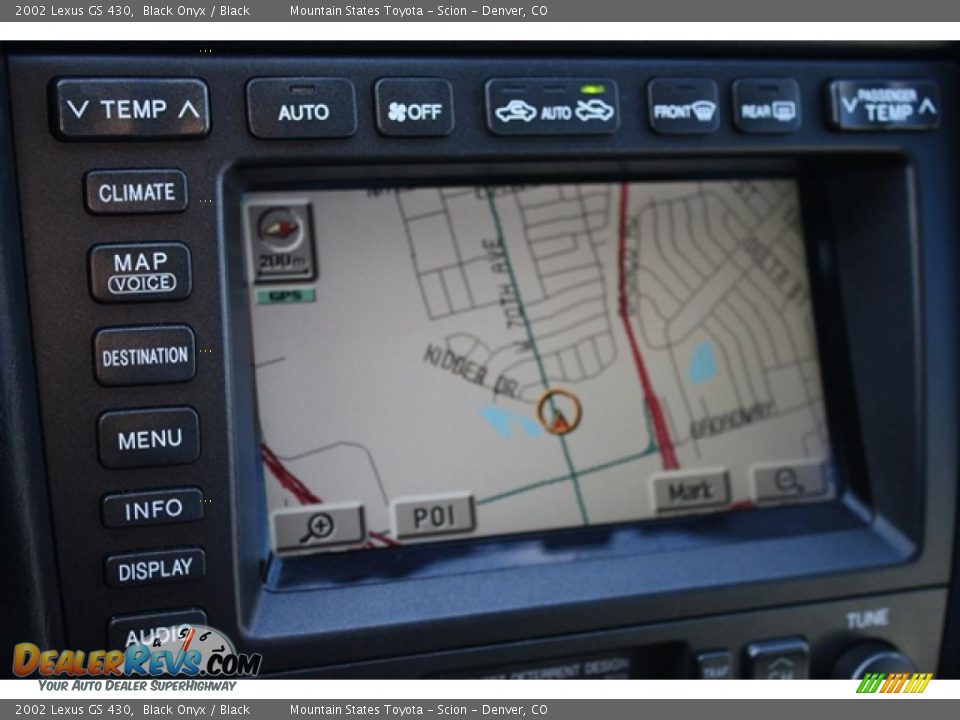 Navigation of 2002 Lexus GS 430 Photo #23