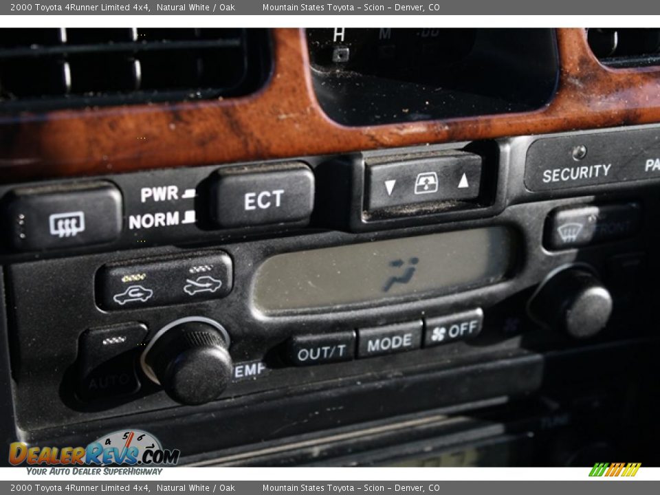 2000 Toyota 4Runner Limited 4x4 Natural White / Oak Photo #18