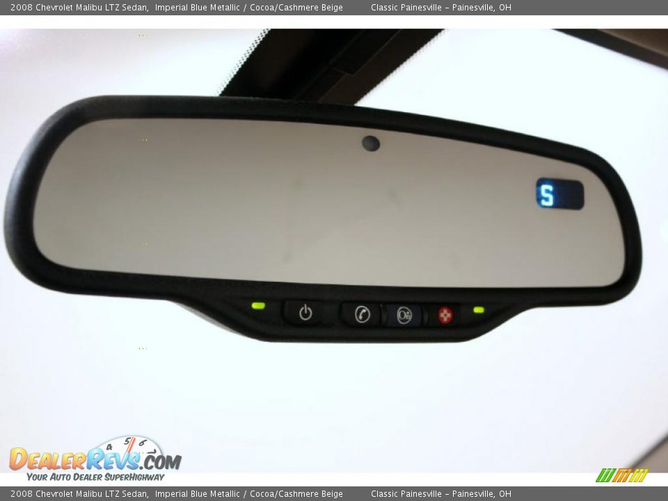 2008 Chevrolet Malibu LTZ Sedan Imperial Blue Metallic / Cocoa/Cashmere Beige Photo #10