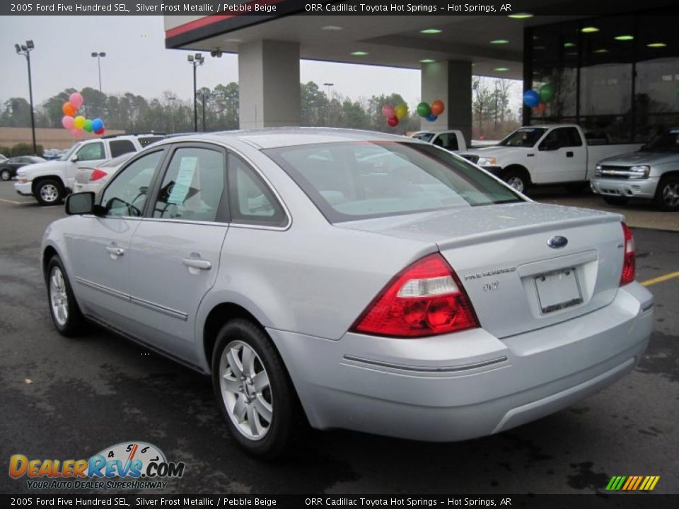 Silver Frost Metallic 2005 Ford Five Hundred SEL Photo #3