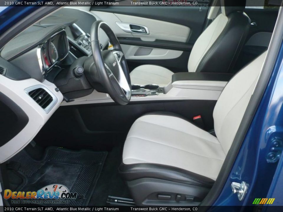 Light Titanium Interior - 2010 GMC Terrain SLT AWD Photo #8