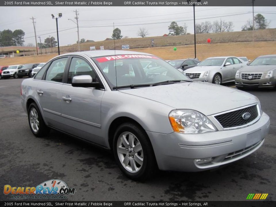 Silver Frost Metallic 2005 Ford Five Hundred Sel Photo 7
