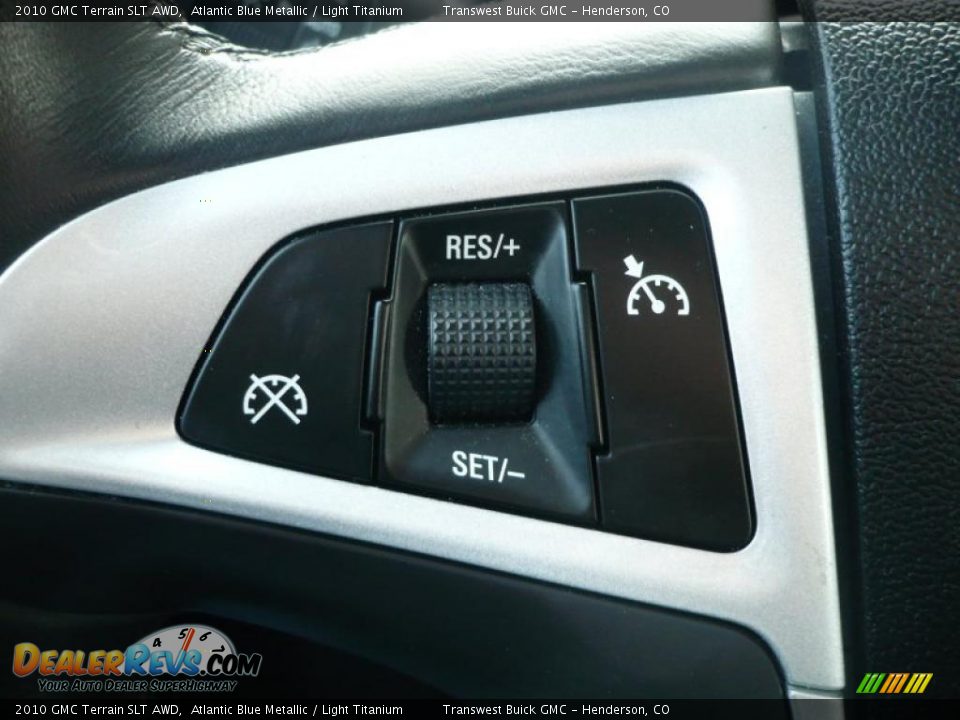 2010 GMC Terrain SLT AWD Atlantic Blue Metallic / Light Titanium Photo #14