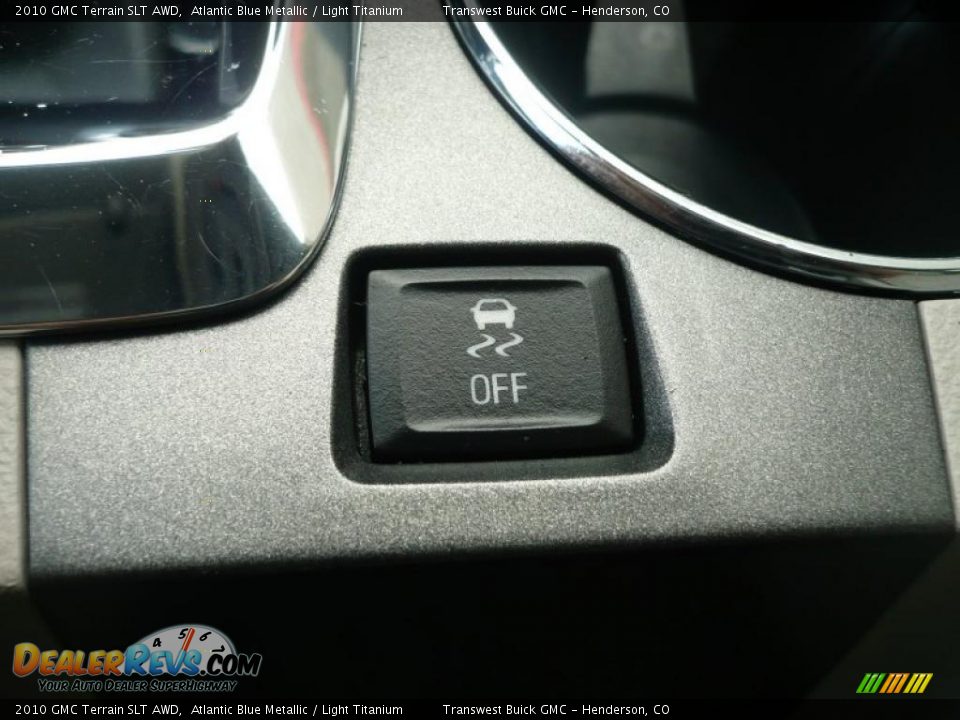 2010 GMC Terrain SLT AWD Atlantic Blue Metallic / Light Titanium Photo #16