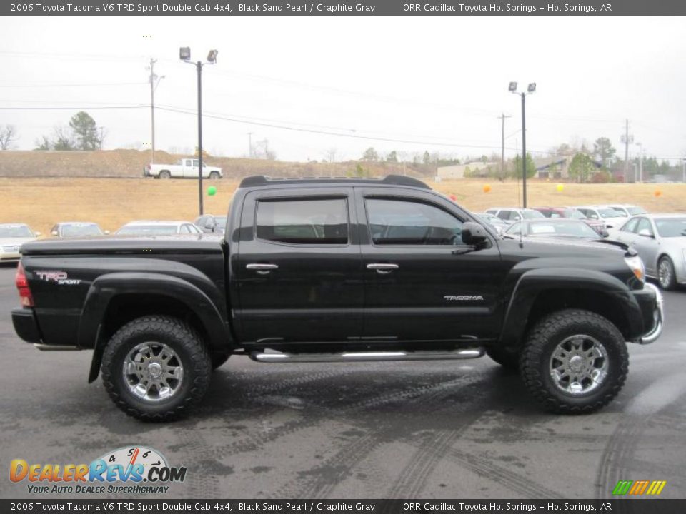 Black Sand Pearl 2006 Toyota Tacoma V6 TRD Sport Double Cab 4x4 Photo #6