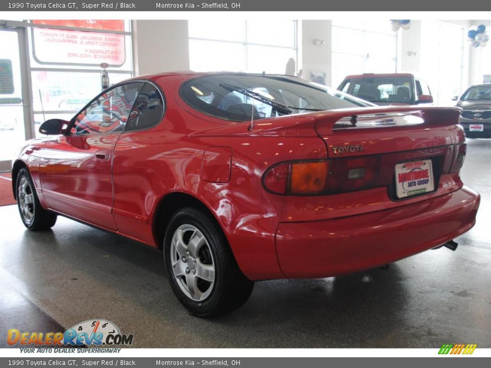 red 1990 toyota celica gt #1