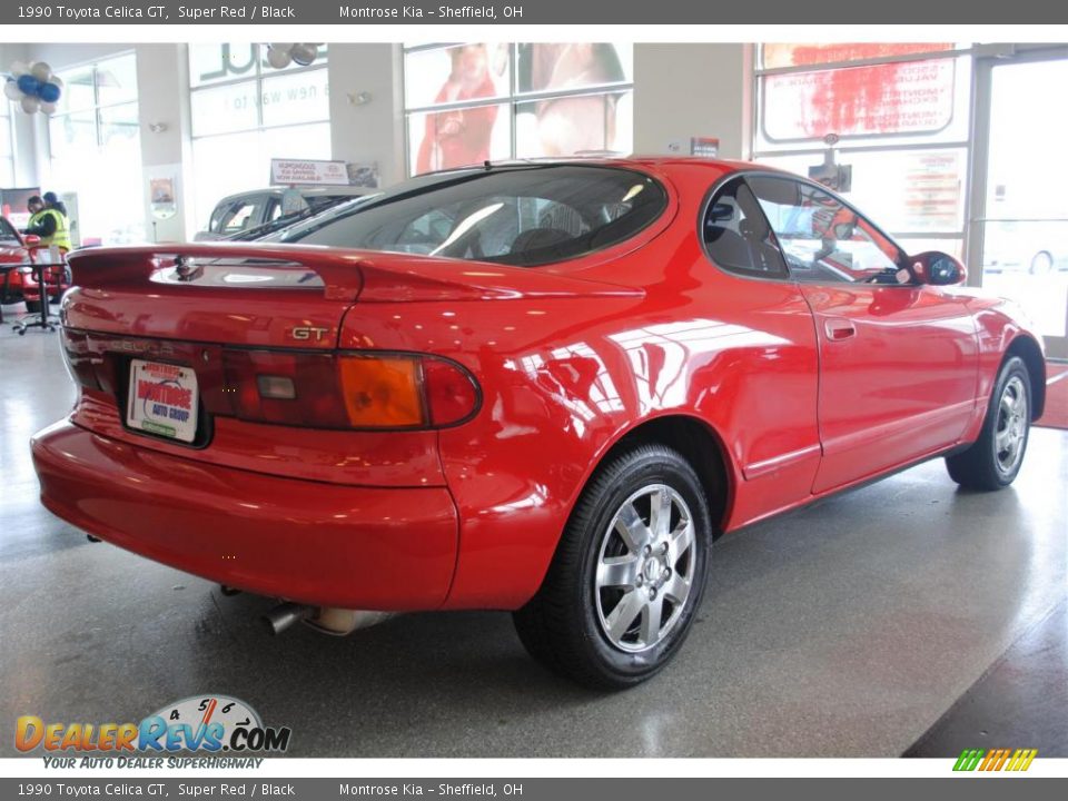 red 1990 toyota celica gt #5