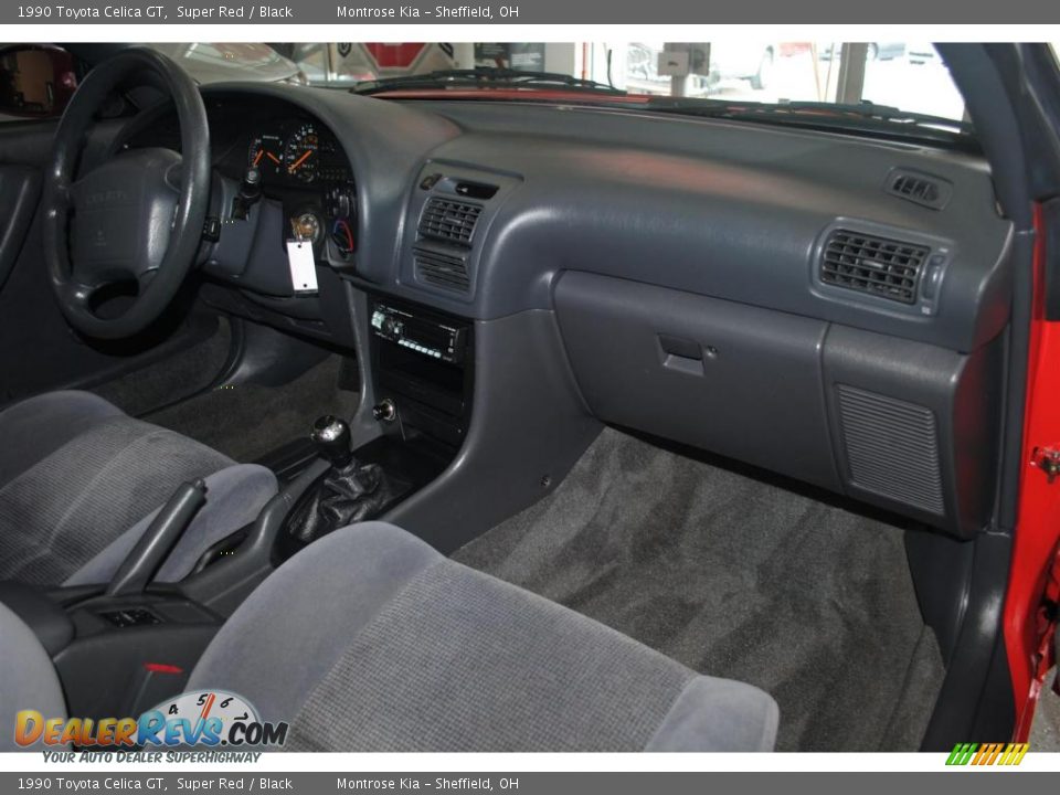 Black Interior - 1990 Toyota Celica GT Photo #13
