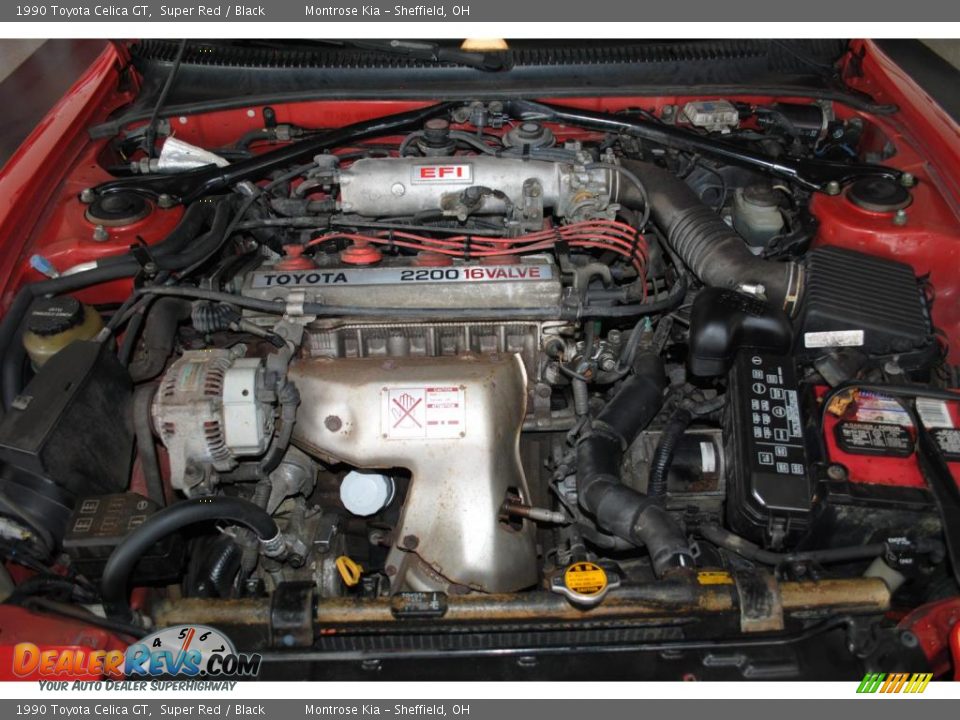 1990 Toyota Celica GT 2.2 Liter DOHC 16-Valve 4 Cylinder Engine Photo #18