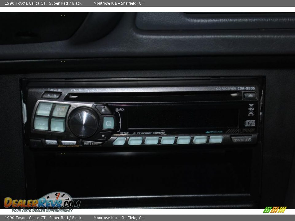 1990 Toyota Celica GT Super Red / Black Photo #31