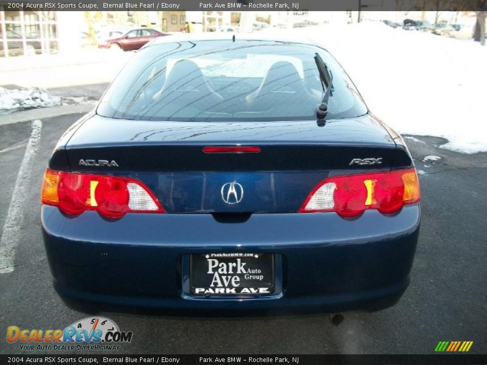 2004 Acura RSX Sports Coupe Eternal Blue Pearl / Ebony Photo #6