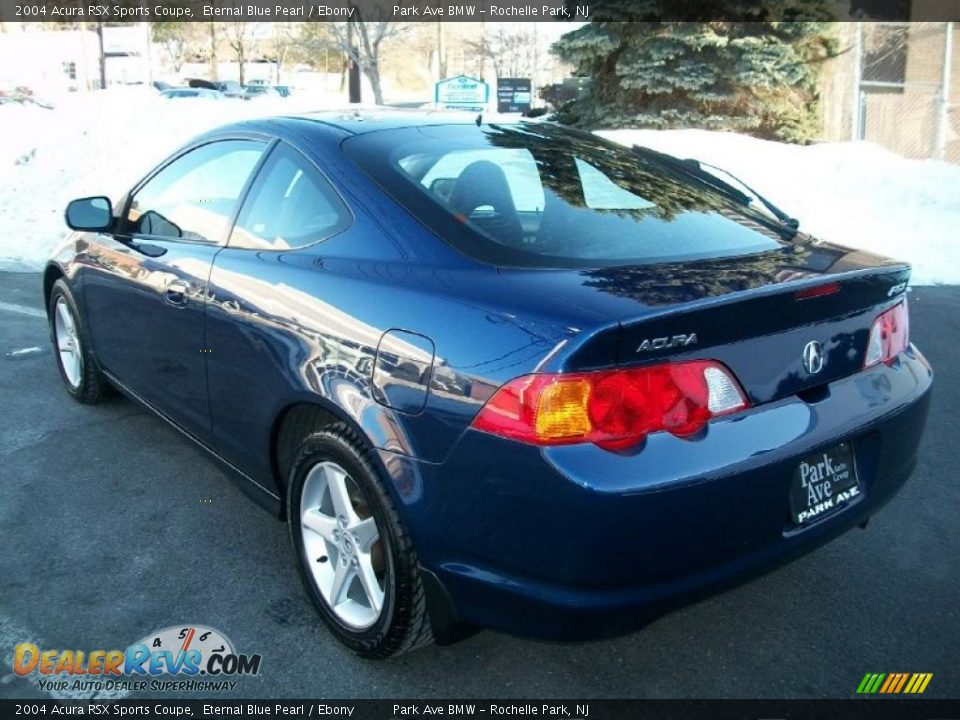 2004 Acura RSX Sports Coupe Eternal Blue Pearl / Ebony Photo #7