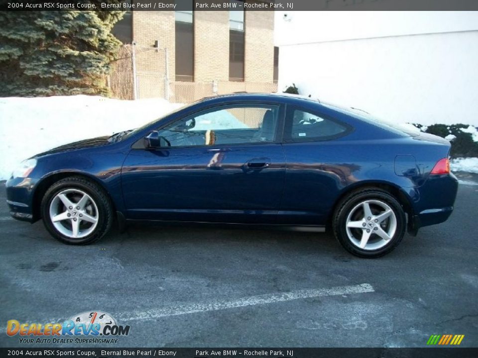 2004 Acura RSX Sports Coupe Eternal Blue Pearl / Ebony Photo #8