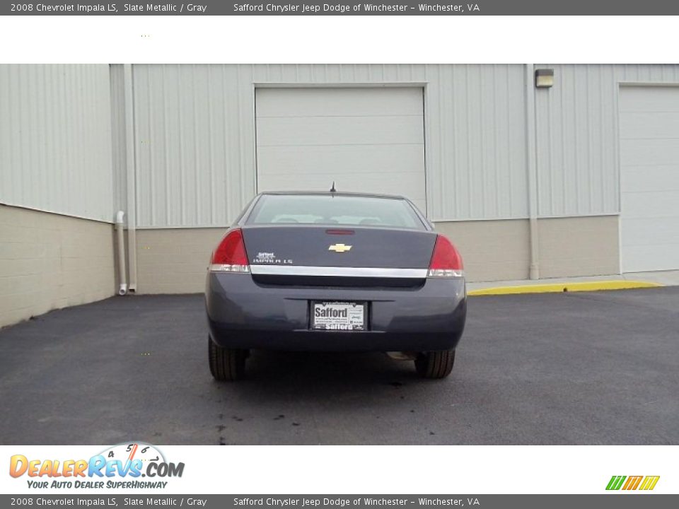 2008 Chevrolet Impala LS Slate Metallic / Gray Photo #12