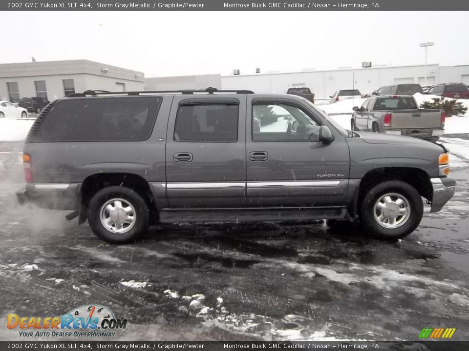 2002 GMC Yukon XL SLT 4x4 Storm Gray Metallic / Graphite/Pewter Photo #5