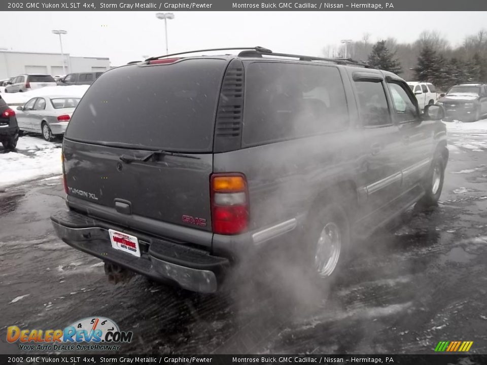 2002 GMC Yukon XL SLT 4x4 Storm Gray Metallic / Graphite/Pewter Photo #6