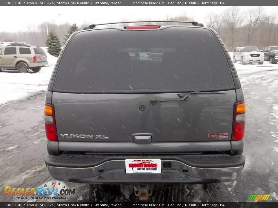 2002 GMC Yukon XL SLT 4x4 Storm Gray Metallic / Graphite/Pewter Photo #7