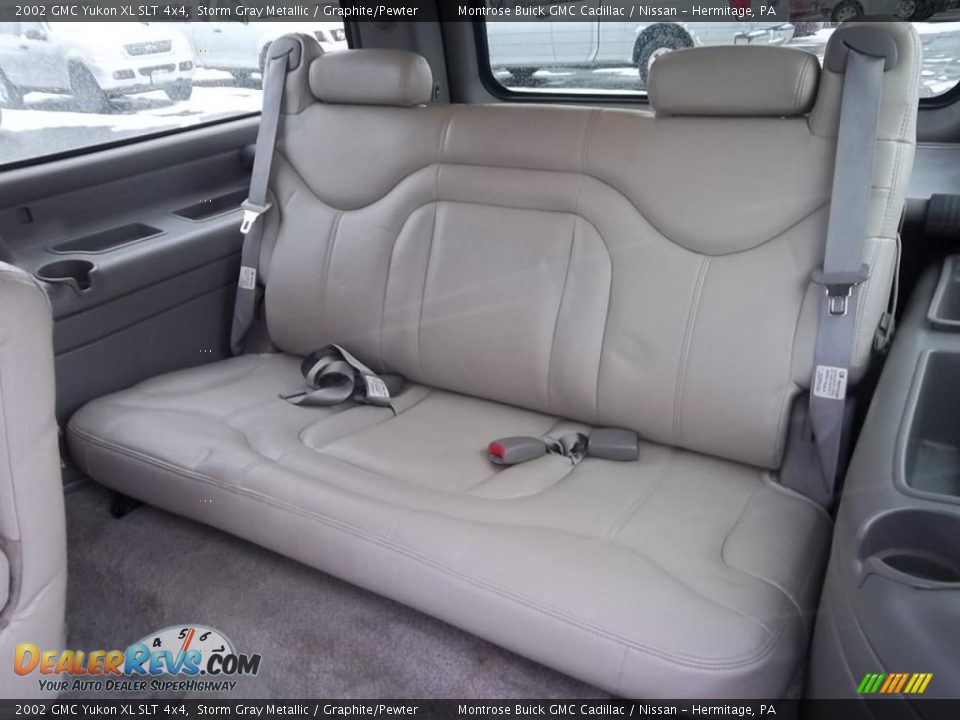 Graphite/Pewter Interior - 2002 GMC Yukon XL SLT 4x4 Photo #15