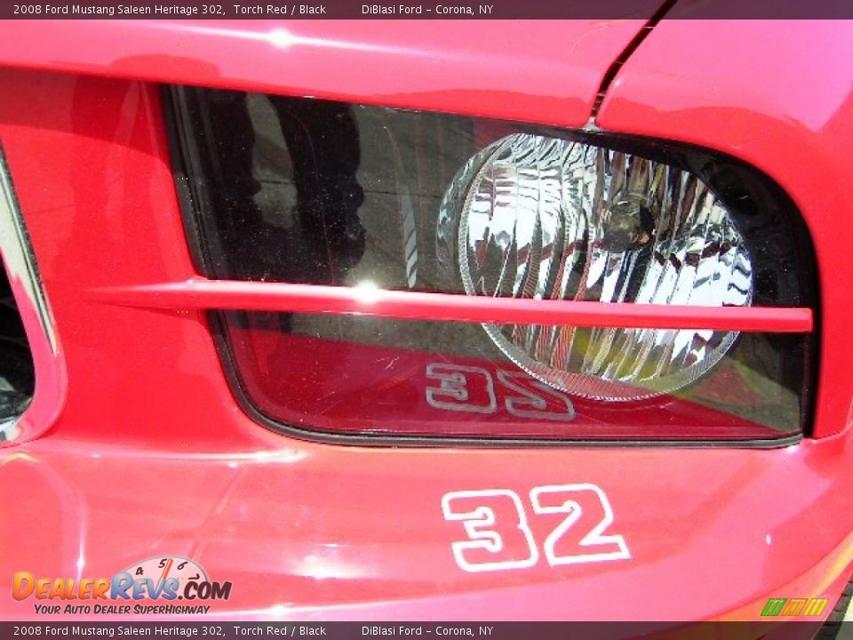 2008 Ford Mustang Saleen Heritage 302 Torch Red / Black Photo #4
