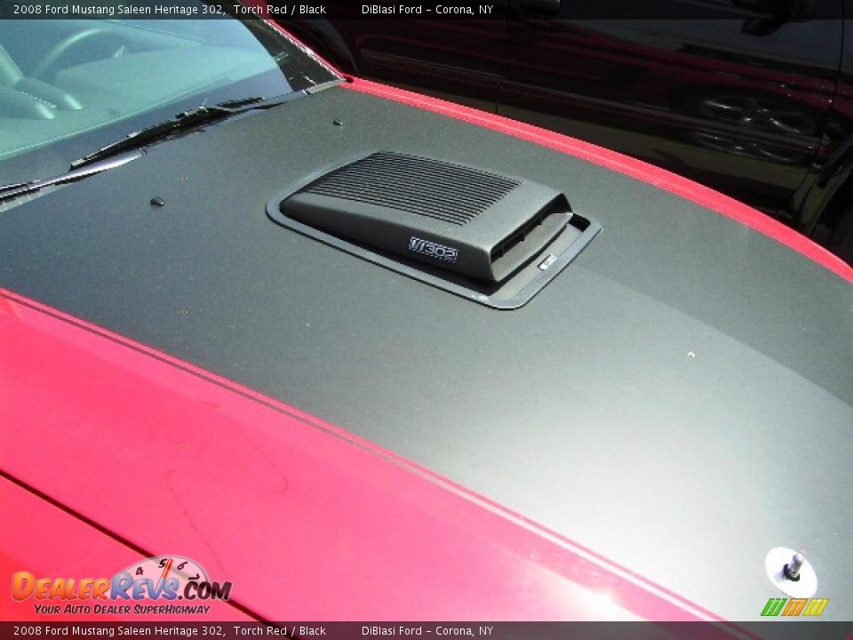 2008 Ford Mustang Saleen Heritage 302 Torch Red / Black Photo #6