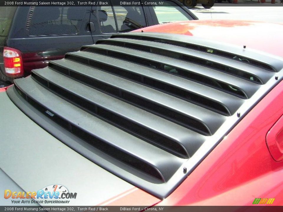 2008 Ford Mustang Saleen Heritage 302 Torch Red / Black Photo #13