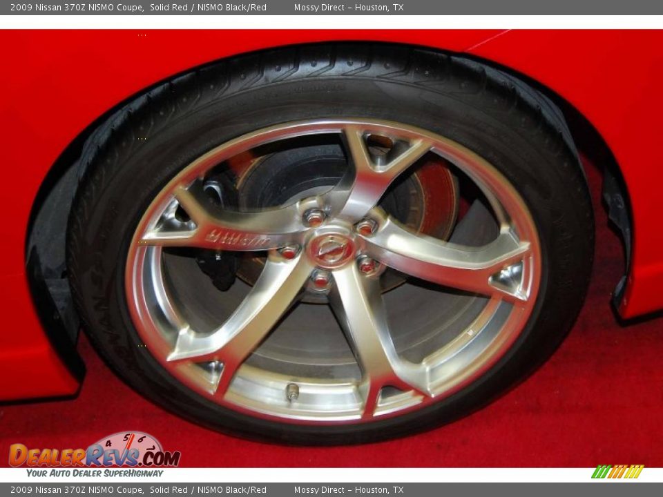 2009 Nissan 370Z NISMO Coupe Wheel Photo #8
