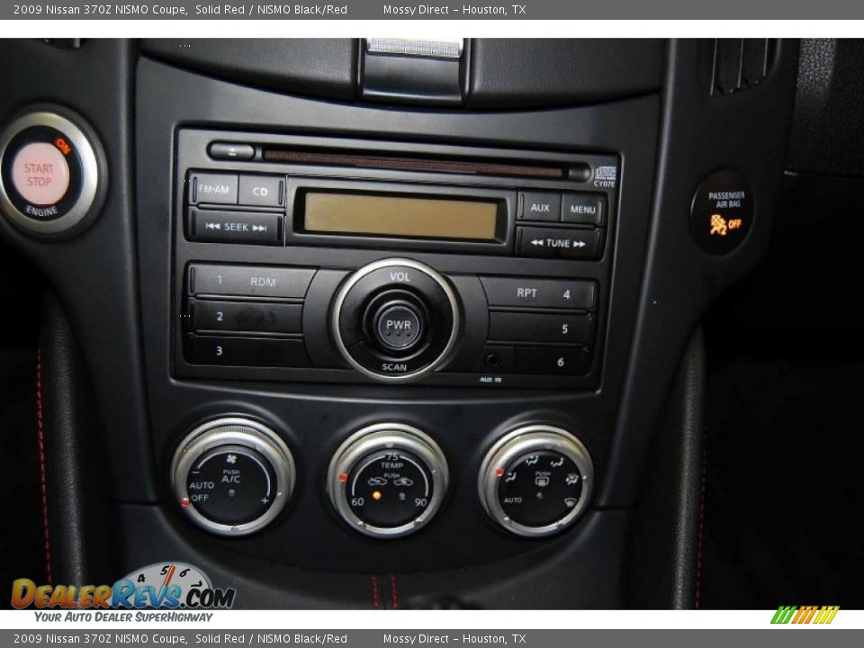 2009 Nissan 370Z NISMO Coupe Solid Red / NISMO Black/Red Photo #19