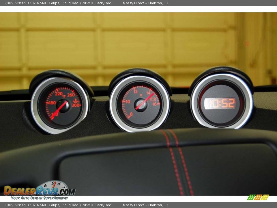 2009 Nissan 370Z NISMO Coupe Gauges Photo #20