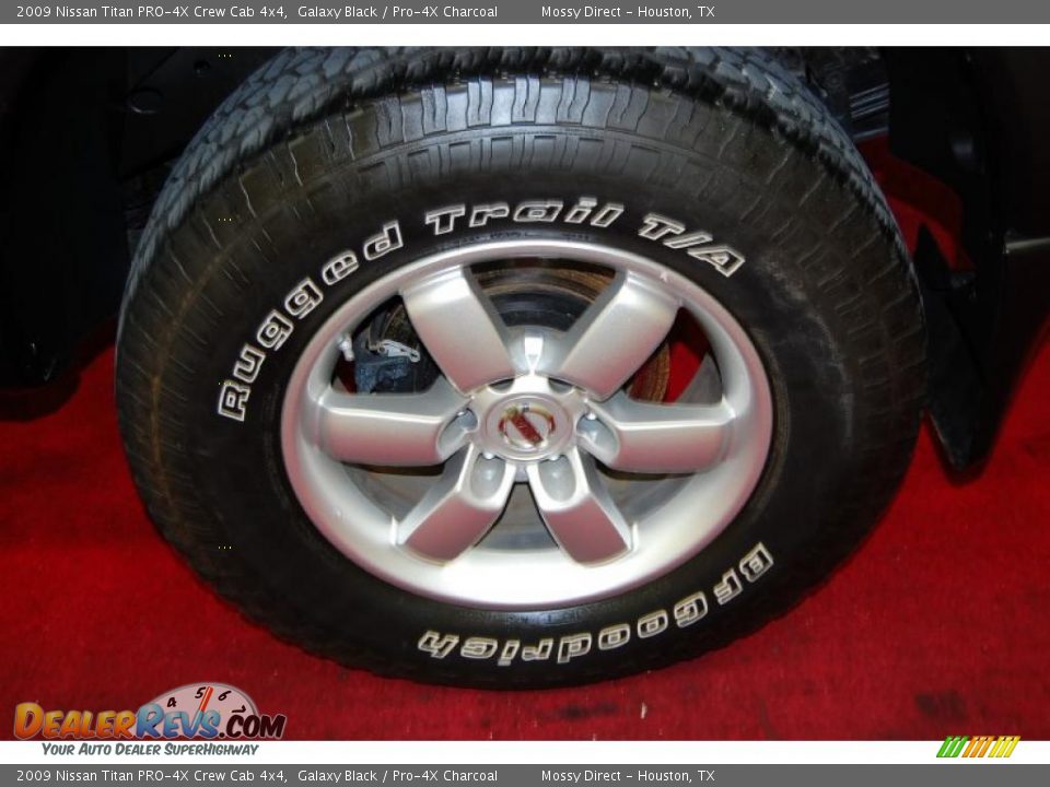 2009 Nissan Titan PRO-4X Crew Cab 4x4 Wheel Photo #9