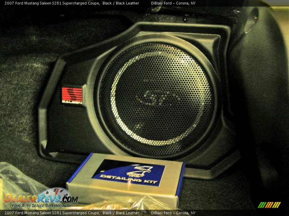 2007 Ford Mustang Saleen S281 Supercharged Coupe Black / Black Leather Photo #19
