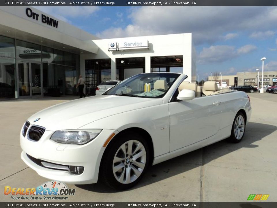 Front 3/4 View of 2011 BMW 3 Series 328i Convertible Photo #1