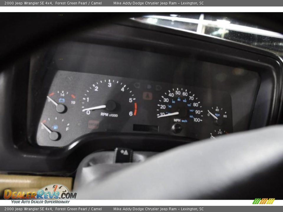 2000 Jeep Wrangler SE 4x4 Forest Green Pearl / Camel Photo #10