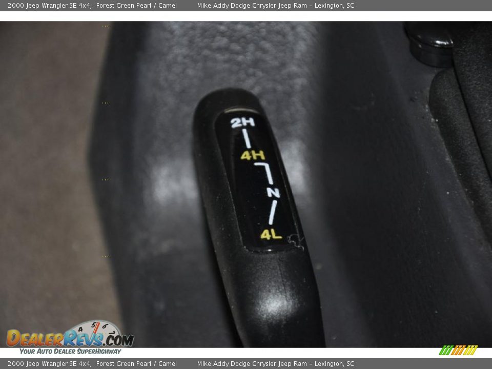 2000 Jeep Wrangler SE 4x4 Forest Green Pearl / Camel Photo #14