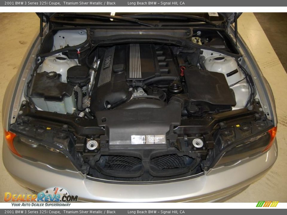 2001 BMW 3 Series 325i Coupe 2.5L DOHC 24V Inline 6 Cylinder Engine Photo #11