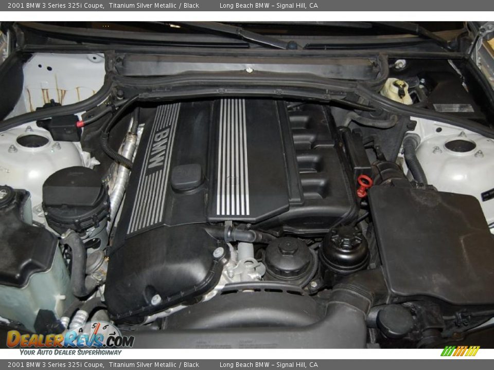 2001 BMW 3 Series 325i Coupe 2.5L DOHC 24V Inline 6 Cylinder Engine Photo #12