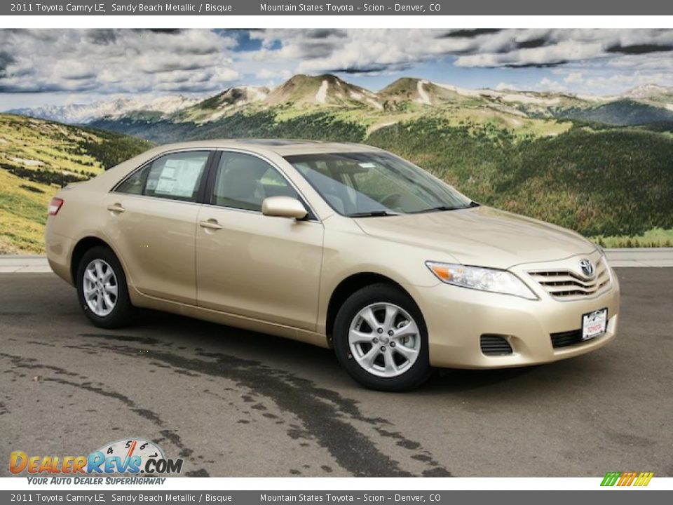 2011 Toyota Camry LE Sandy Beach Metallic / Bisque Photo #1