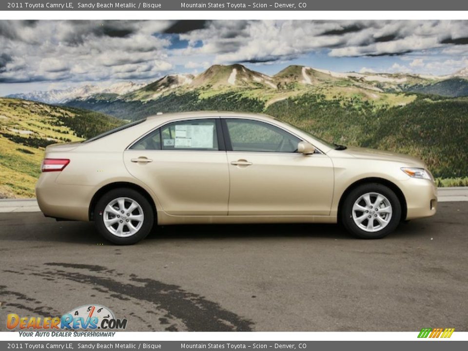 2011 Toyota Camry LE Sandy Beach Metallic / Bisque Photo #2