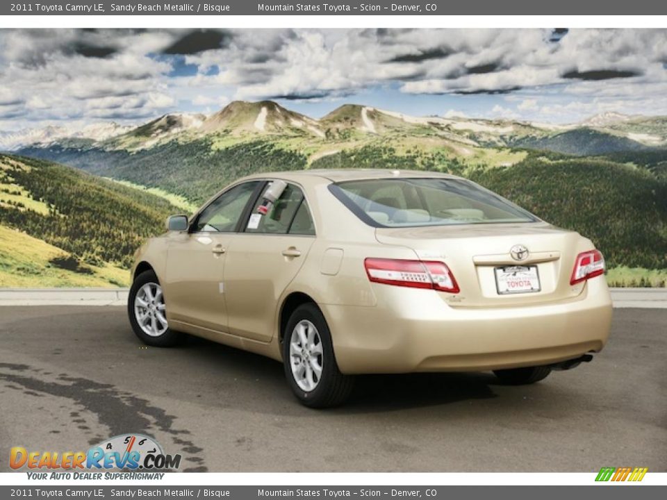 2011 Toyota Camry LE Sandy Beach Metallic / Bisque Photo #3