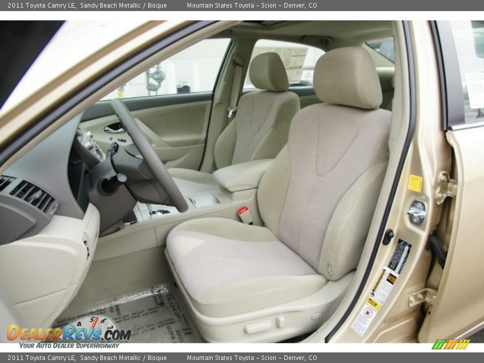 2011 Toyota Camry LE Sandy Beach Metallic / Bisque Photo #5