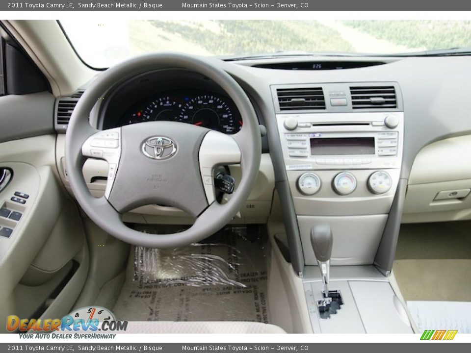 2011 Toyota Camry LE Sandy Beach Metallic / Bisque Photo #7