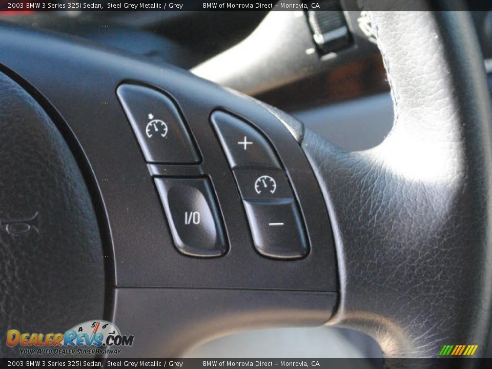 2003 BMW 3 Series 325i Sedan Steel Grey Metallic / Grey Photo #21