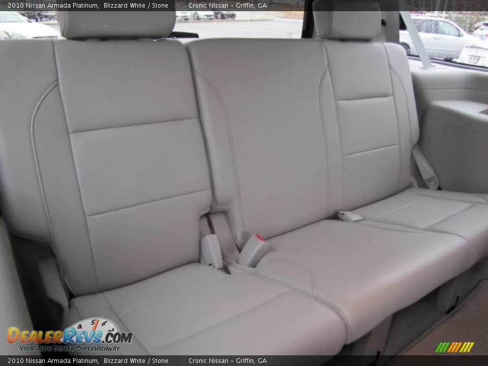 Stone Interior - 2010 Nissan Armada Platinum Photo #19