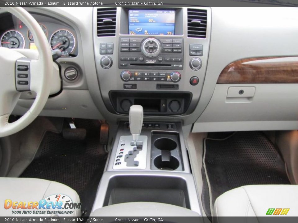Dashboard of 2010 Nissan Armada Platinum Photo #21