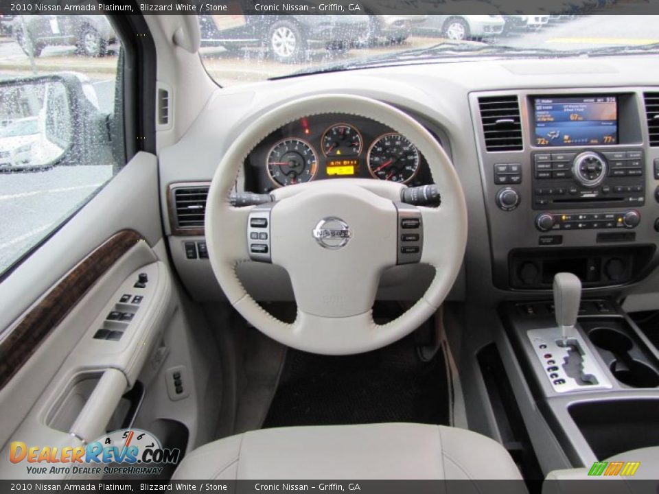 Dashboard of 2010 Nissan Armada Platinum Photo #22