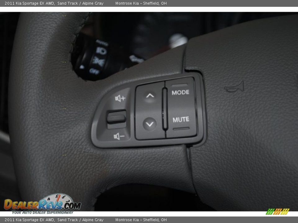 2011 Kia Sportage EX AWD Sand Track / Alpine Gray Photo #24